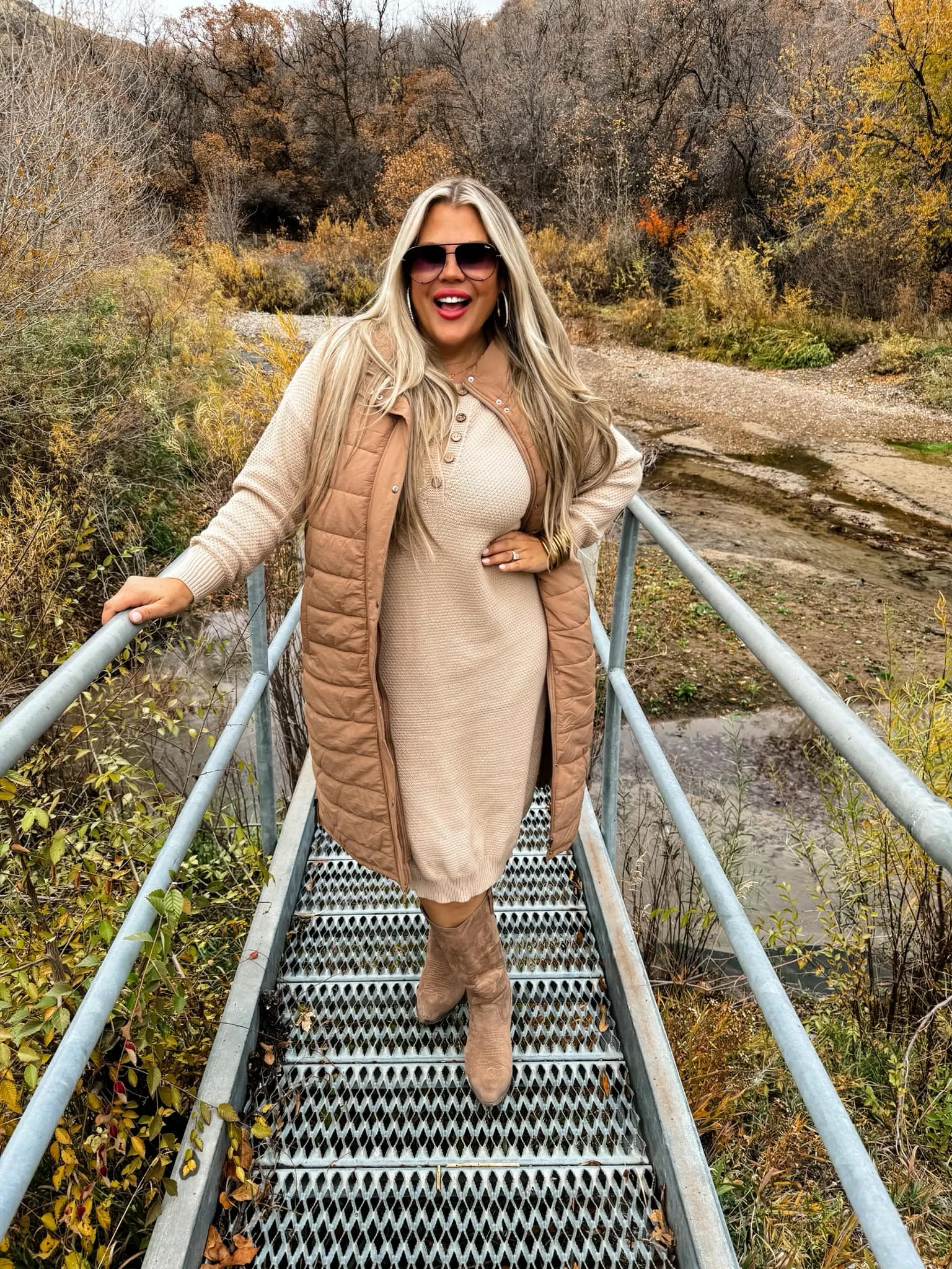 2 Colors - Blakeley Long Puffer Vests