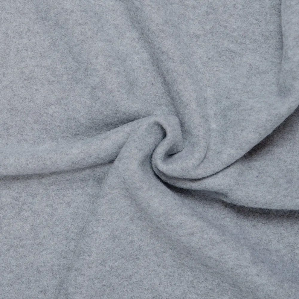 Anti-Pill Lambskin Fleece - Lt grey mix