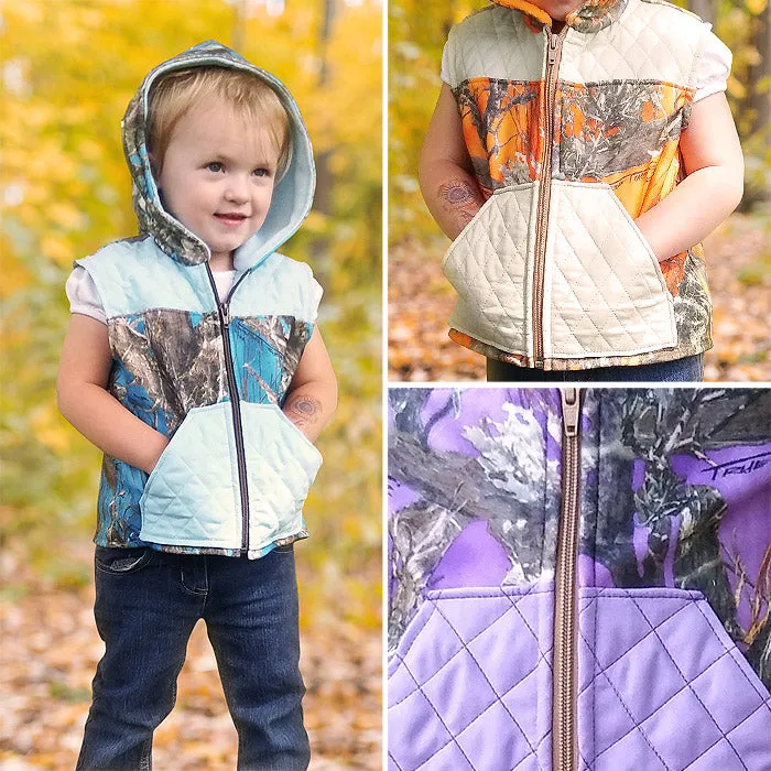 Camo Zip-up Vest