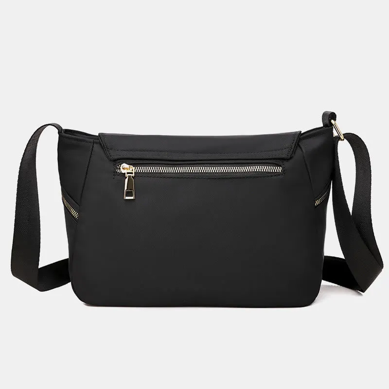Crossbody Bag For Women Heart Buckle Waterproof Oxford Bag