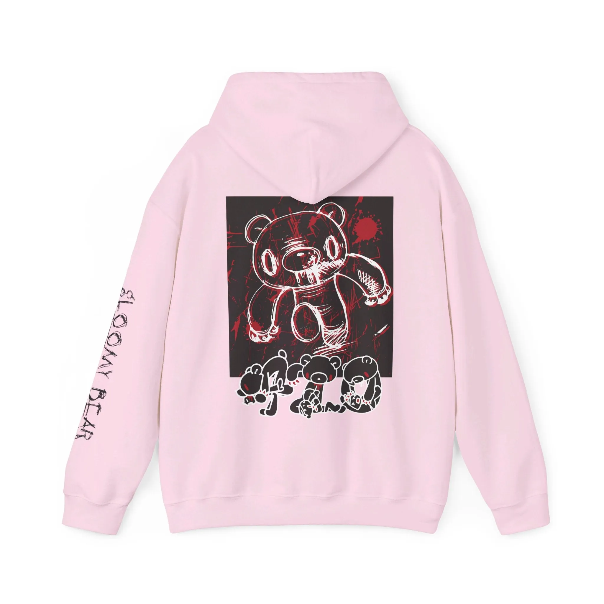 Danger Gloomy Bear Unisex Hooded Sweatshirt