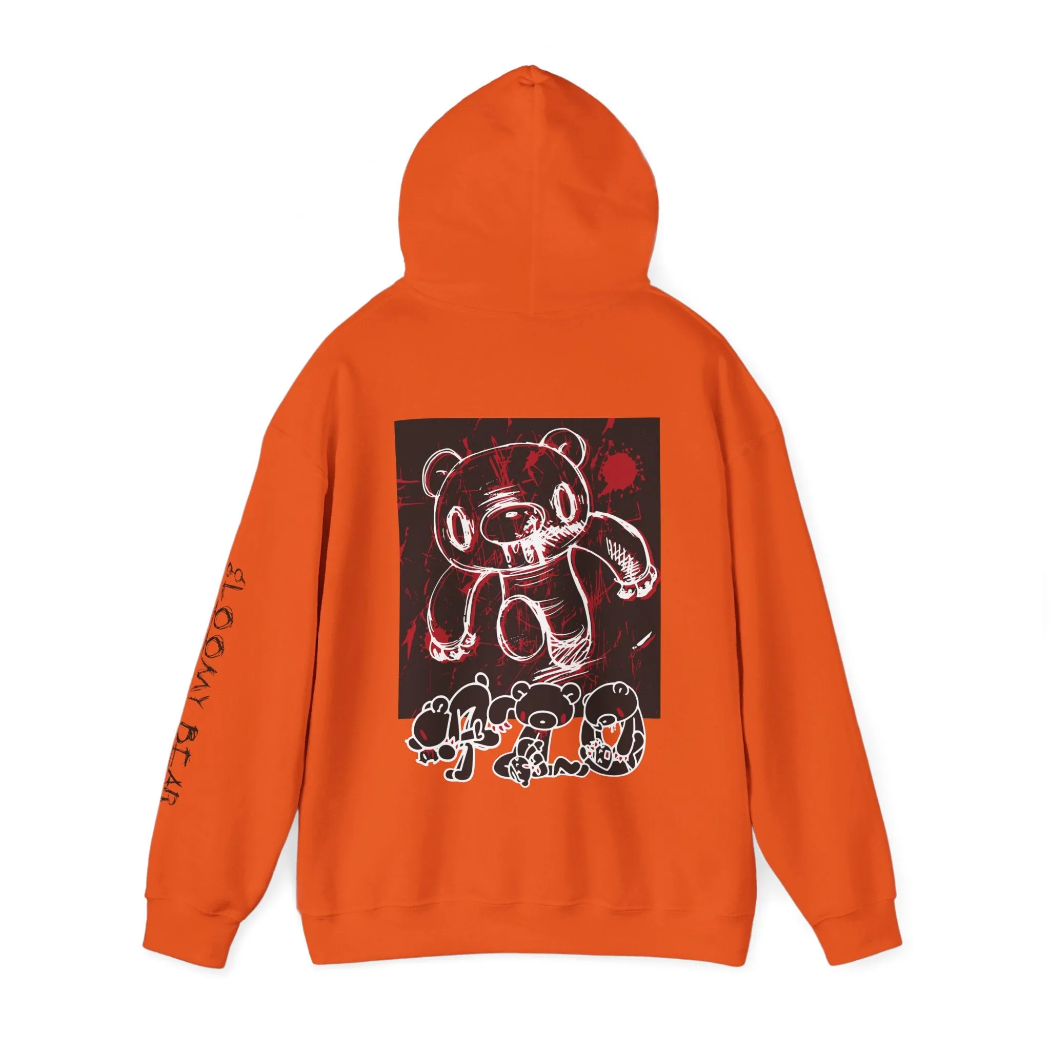 Danger Gloomy Bear Unisex Hooded Sweatshirt