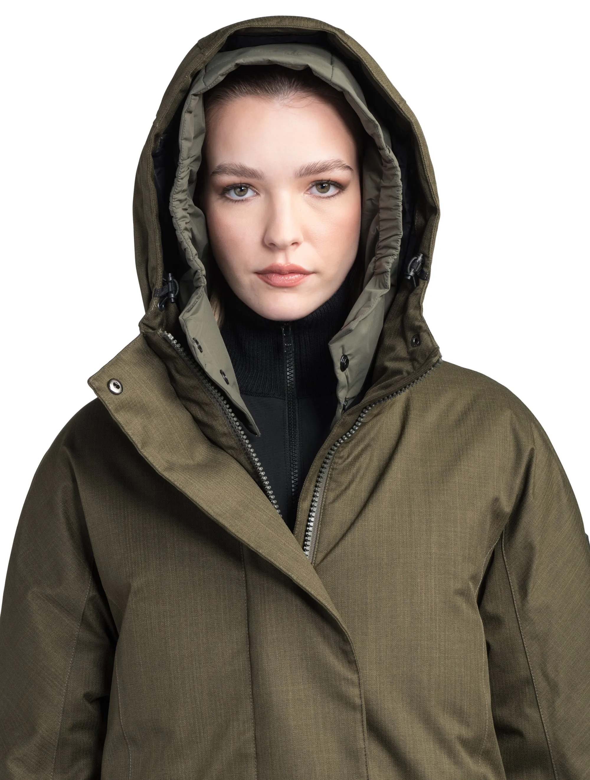 Dory Women's Tailored Back Zip Parka - NEXT by Nobis