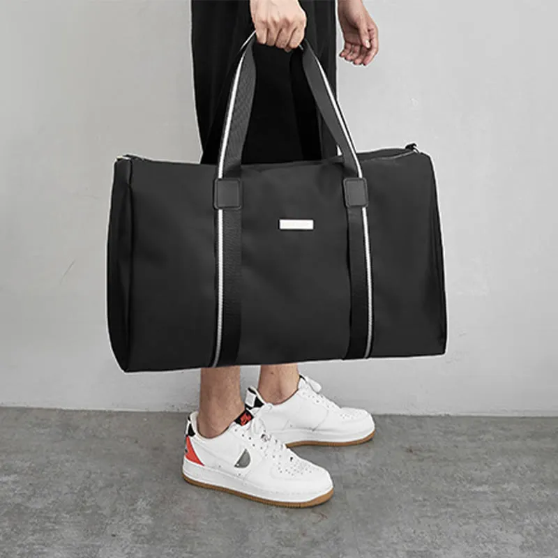 Duffel Bag For Short Distance Travel Portable Large Capacity Fitness Bag