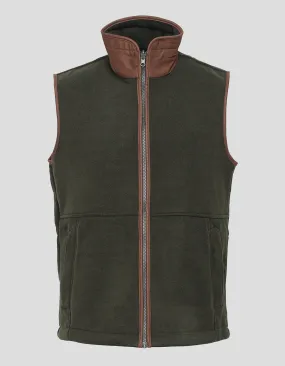 FLEECE VEST - GREEN