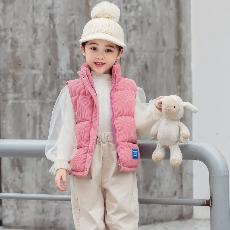 Hooded Jacket Winter Warm Thick Long Coats Girls Jackets 4 5 6 7 Years Children Clothes Thick Outerwear
