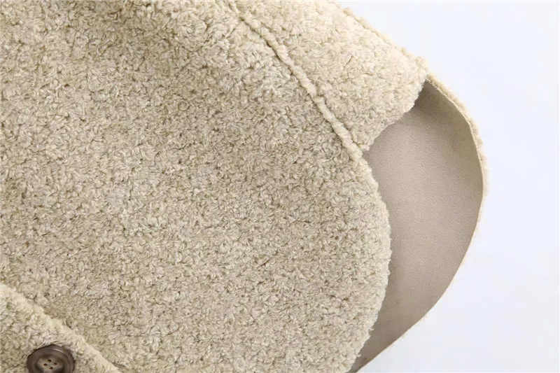 IRREGULAR FLEECE COAT