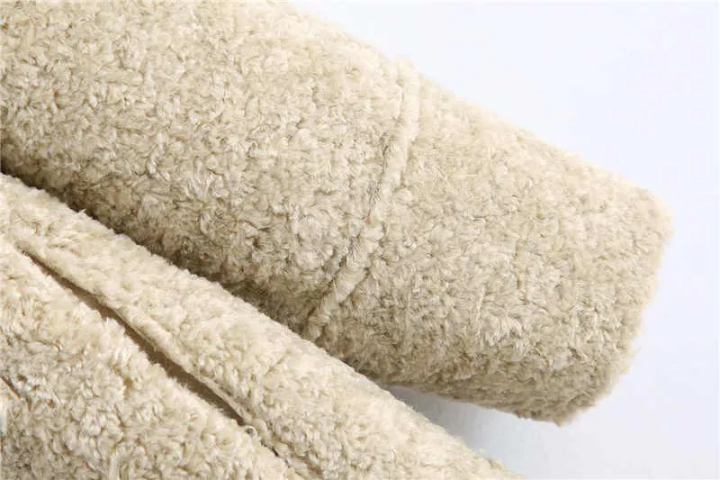 IRREGULAR FLEECE COAT