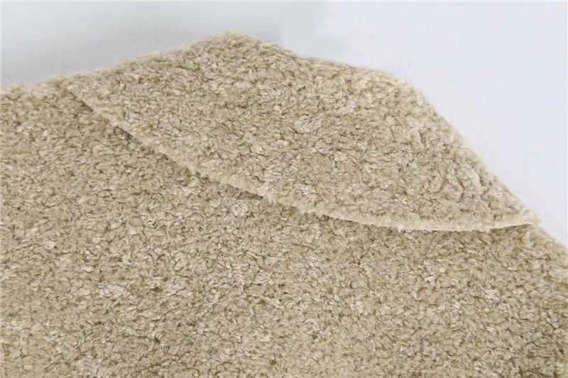 IRREGULAR FLEECE COAT