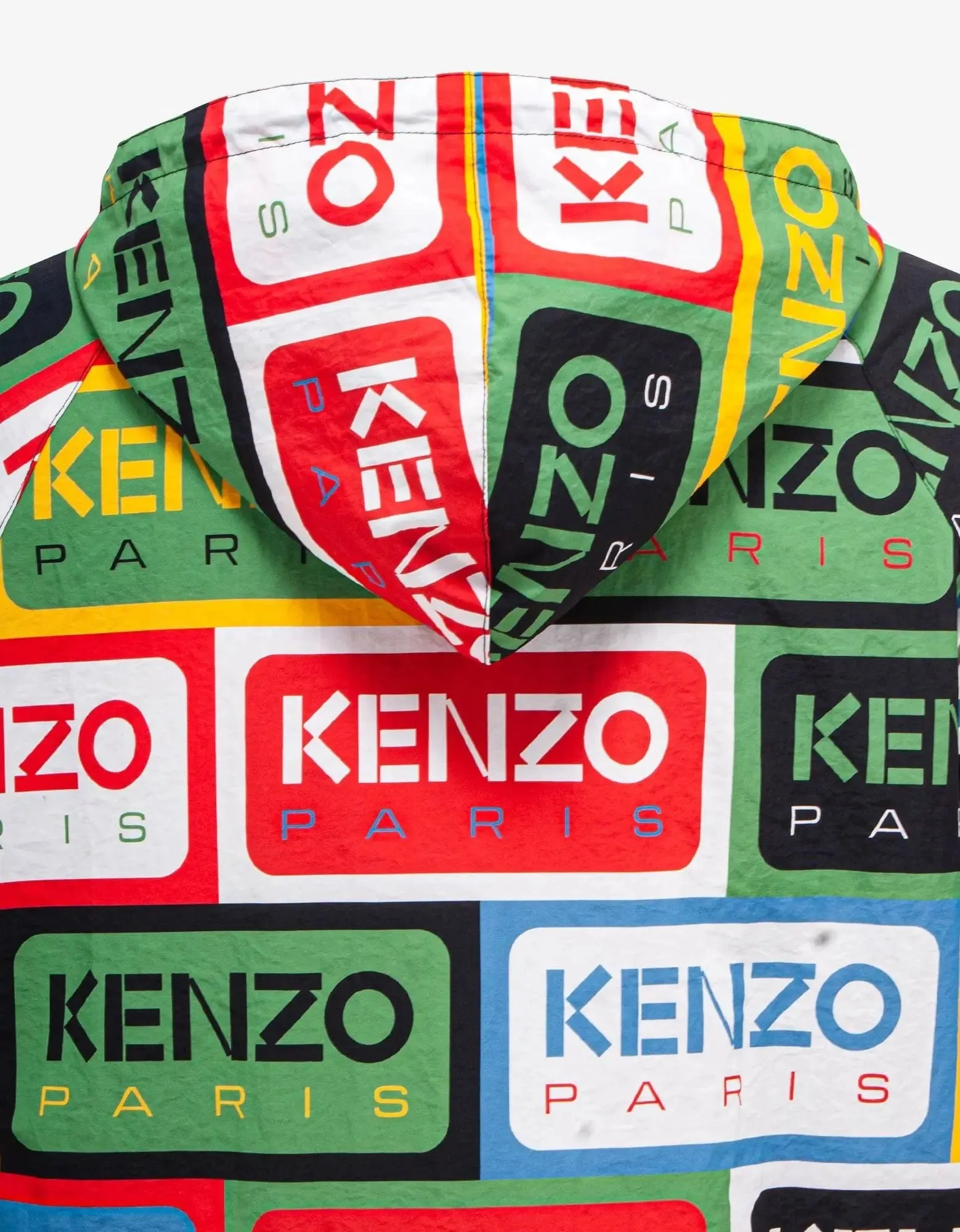 Kenzo Multicolour 'Kenzo Labels' Windbreaker