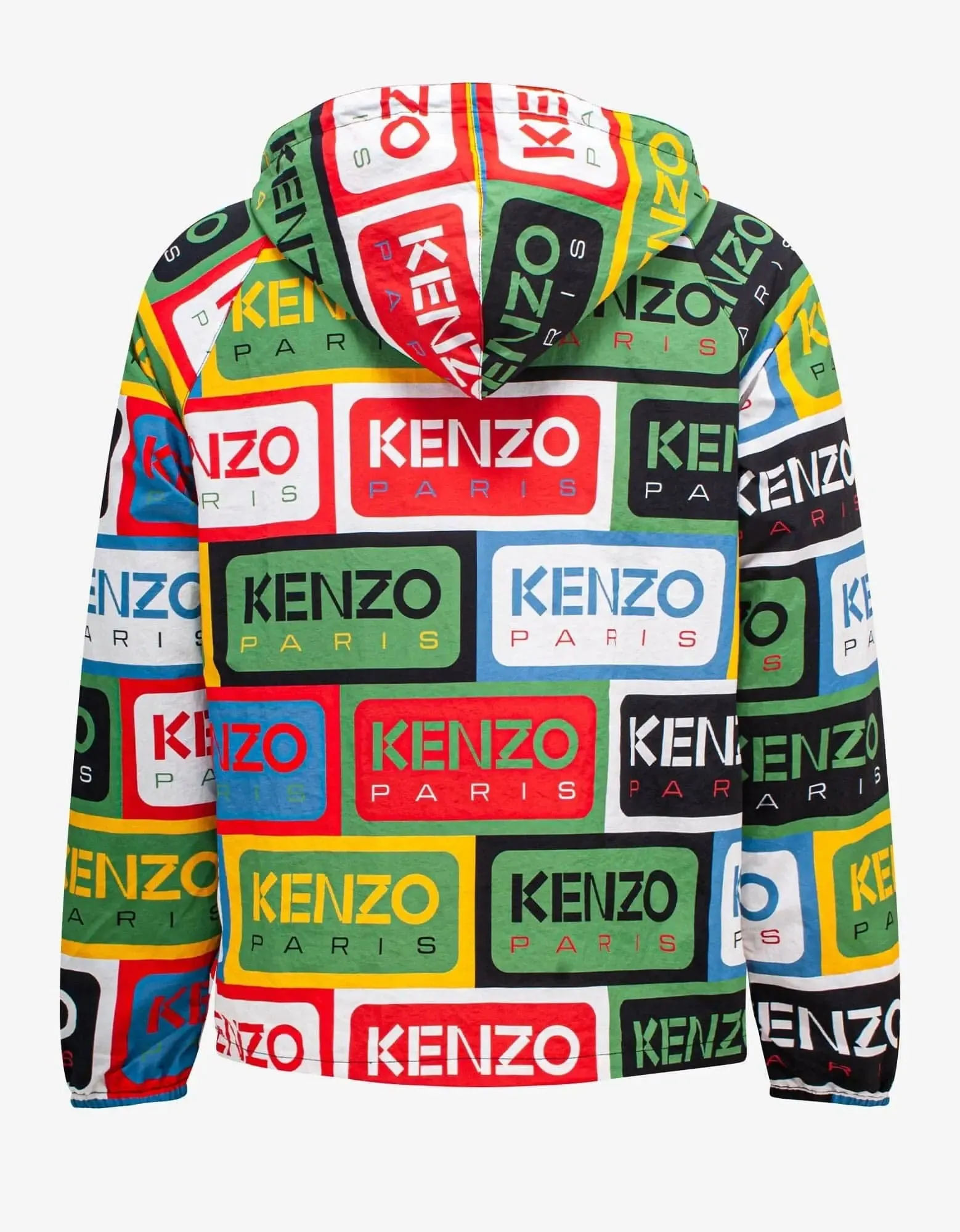 Kenzo Multicolour 'Kenzo Labels' Windbreaker