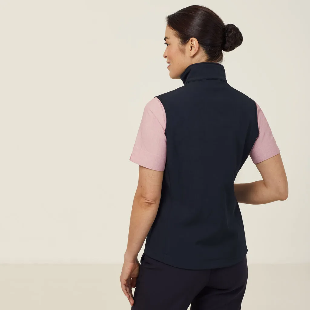 Ladies Bonded Fleece Vest - CAT748