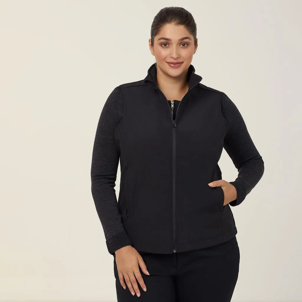 Ladies Bonded Fleece Vest - CAT748