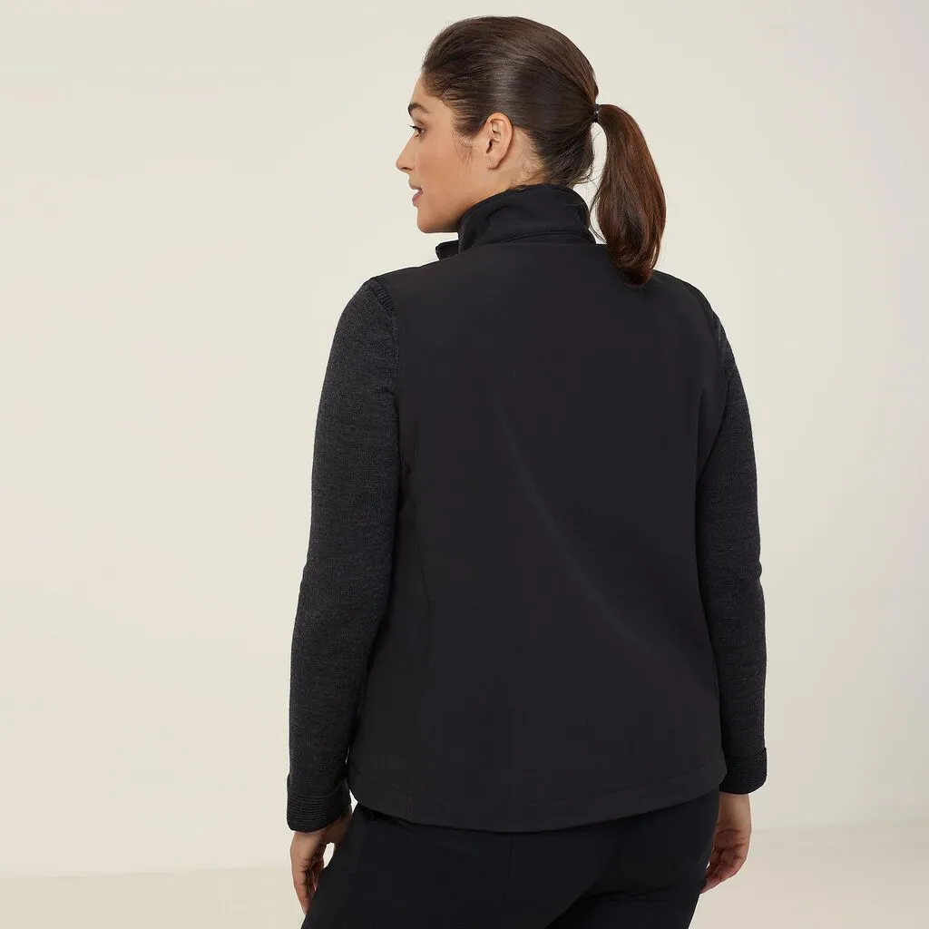 Ladies Bonded Fleece Vest - CAT748