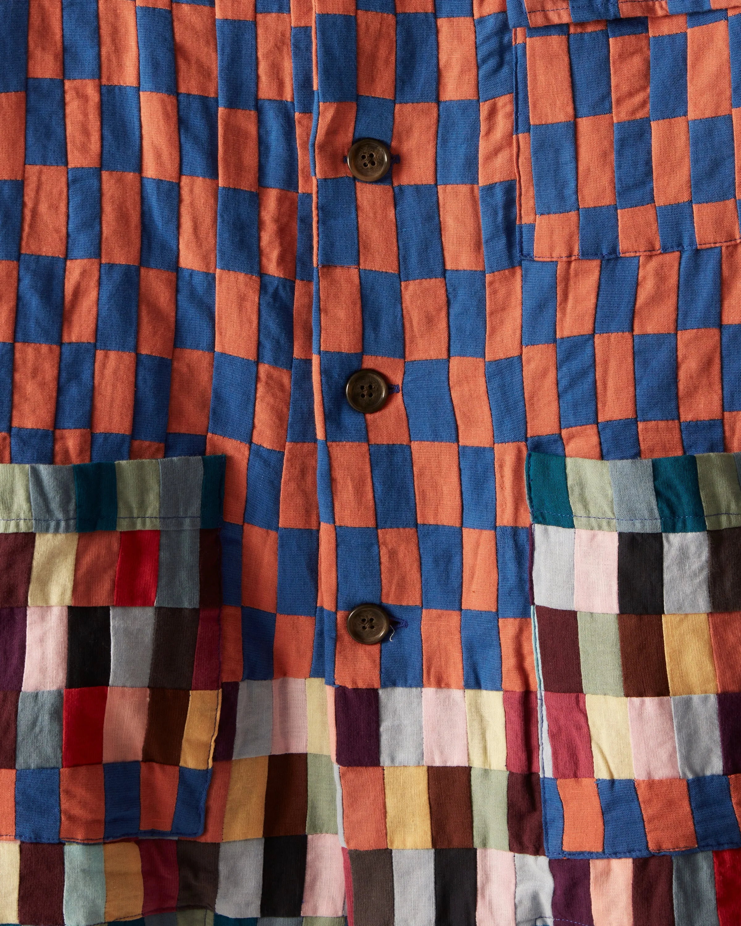 Mini Patchwork Workwear Jacket
