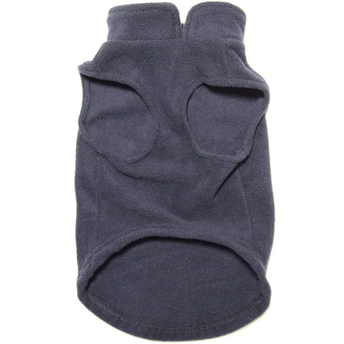 Navy Fleece Vest