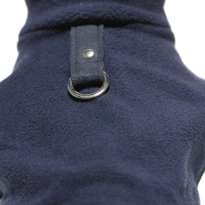 Navy Fleece Vest