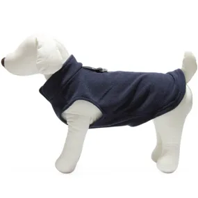 Navy Fleece Vest