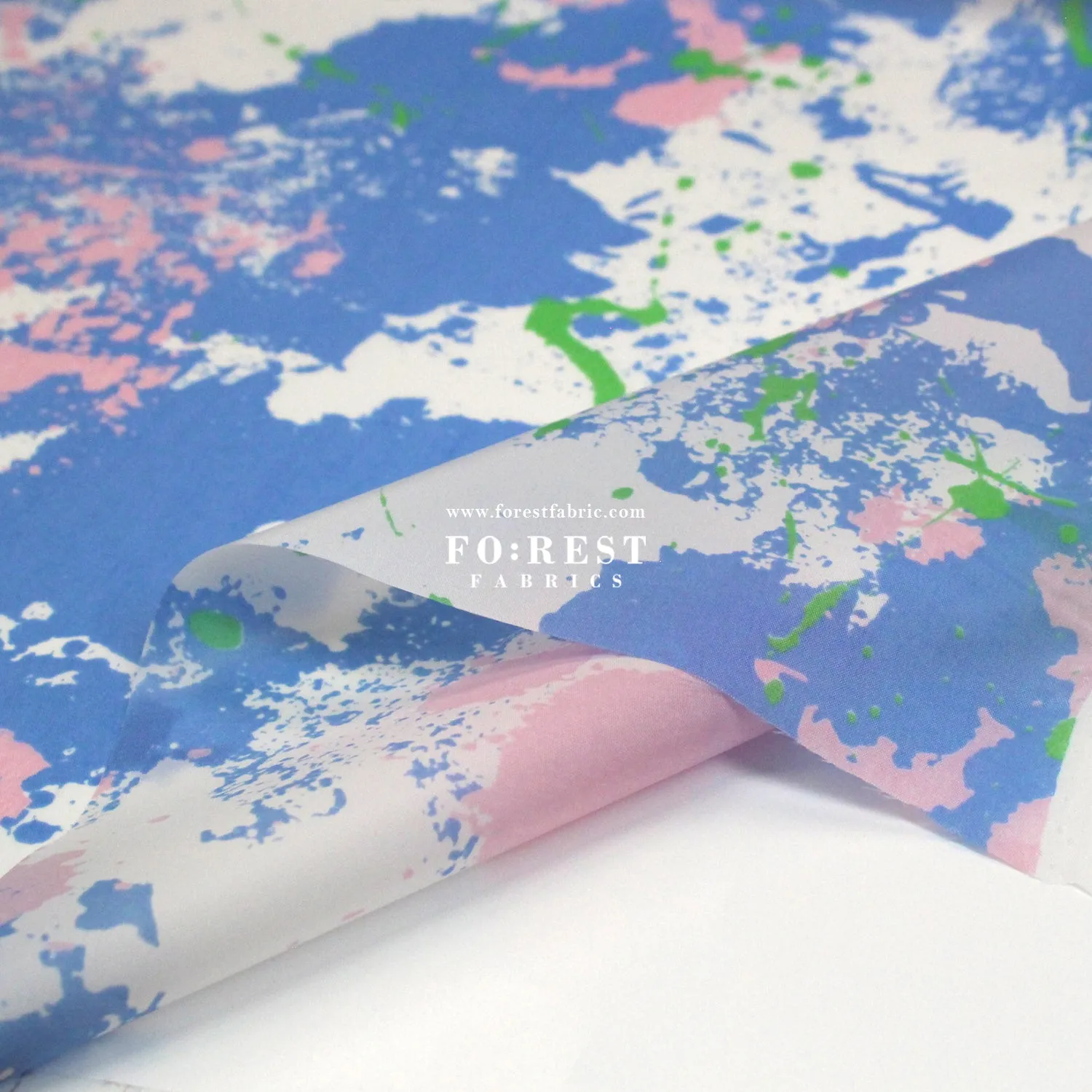 Nylon Waterproof - Graffiti 薄防水Blue