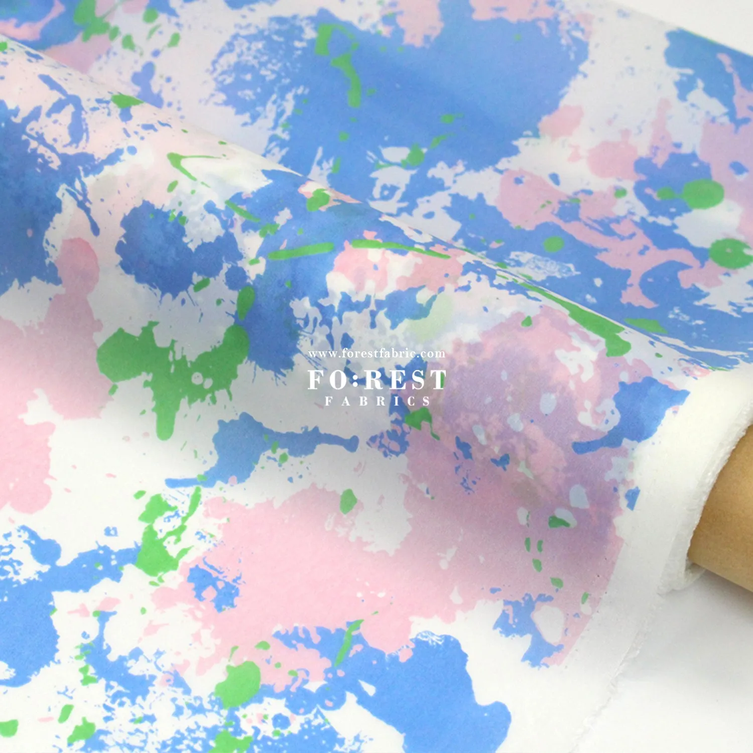 Nylon Waterproof - Graffiti 薄防水Blue