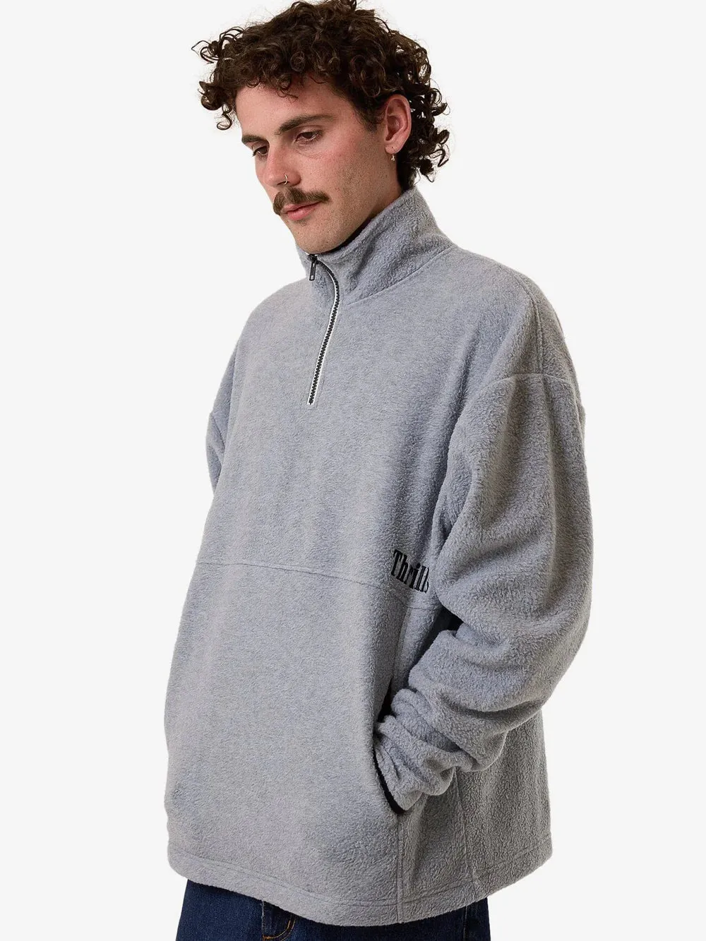 ON THE RANGE QUARTER ZIP POLAR FLEECE