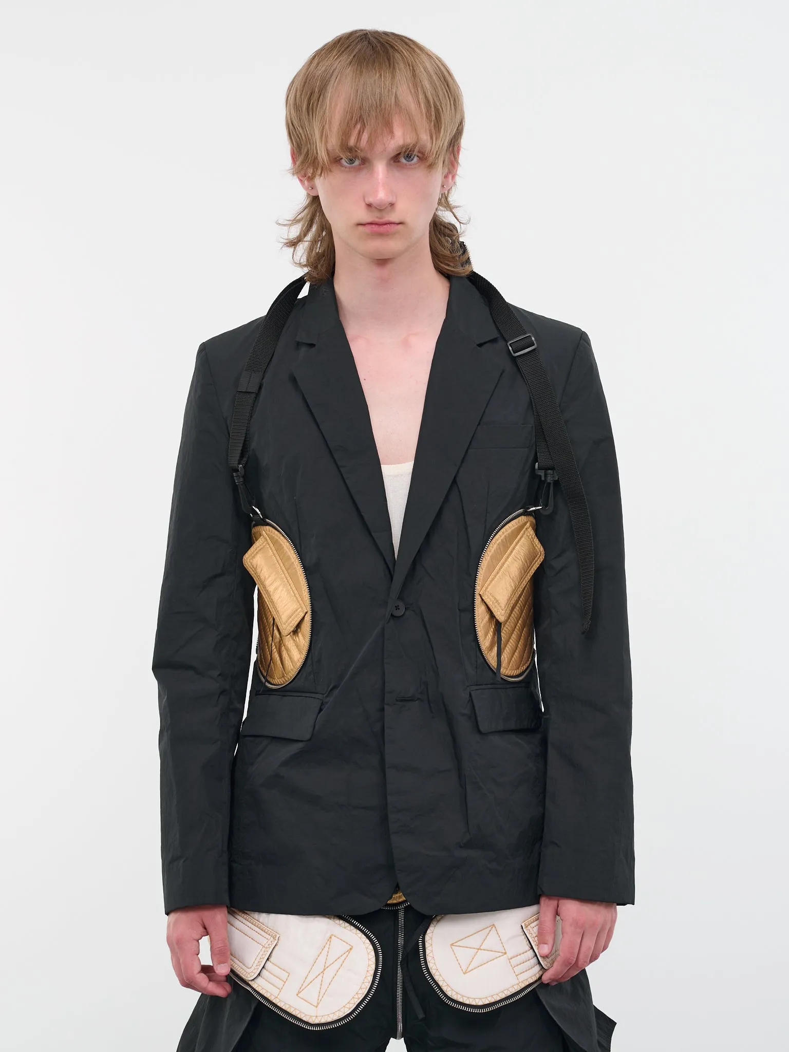 Packable Blazer (CG-CWOJKT47-BLACK)