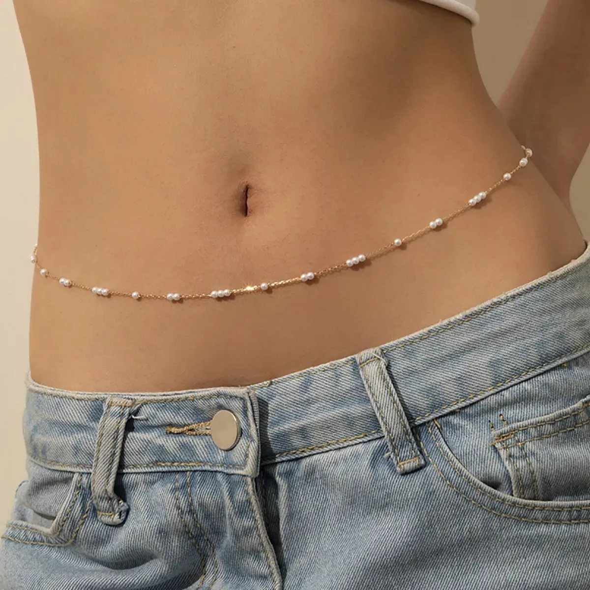 Pearl Waist Chain
