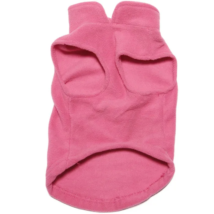 Pink Fleece Vest