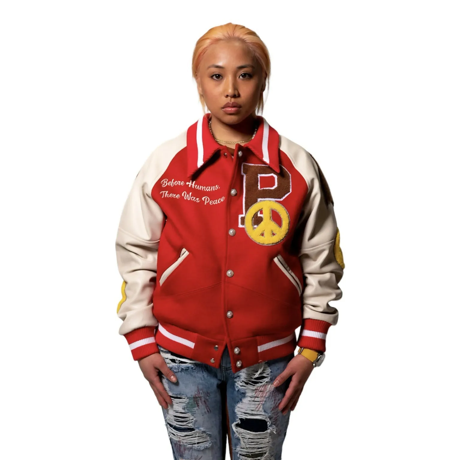 Red Varsity Jacket