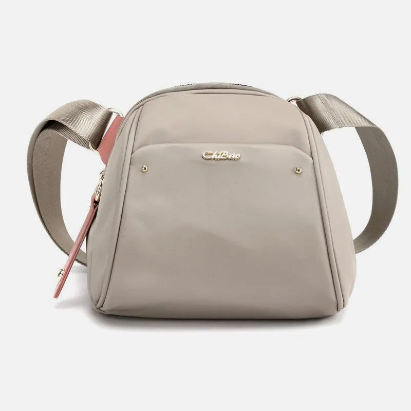 Simple Crossbody Bag For Women Large Space Nylon Outing Bag