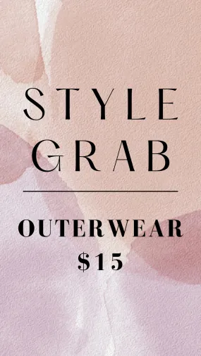[Style Grab] Outerwear