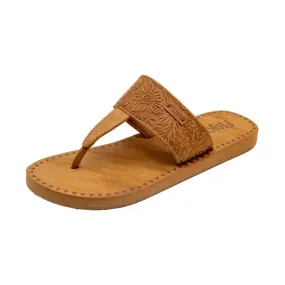 Women's Flojos Grace Hooded Sandal 329-TOBAC
