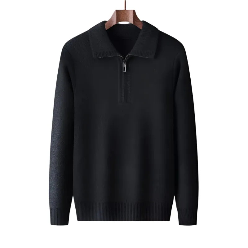 Zael Cashmere Quarter-Zip
