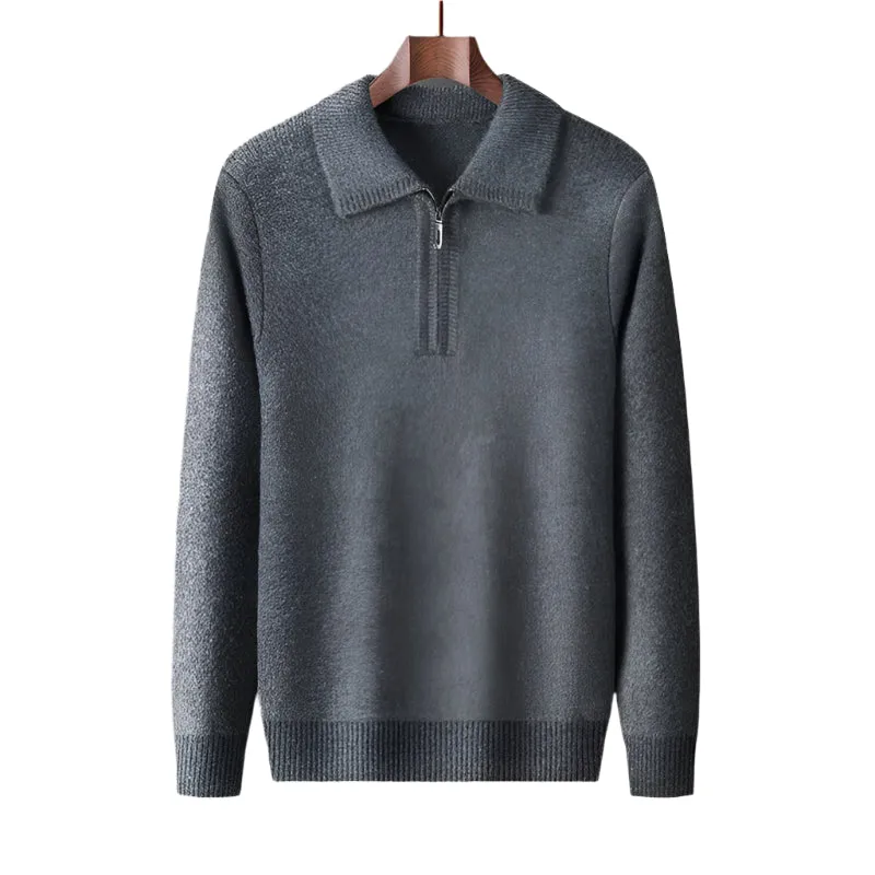 Zael Cashmere Quarter-Zip