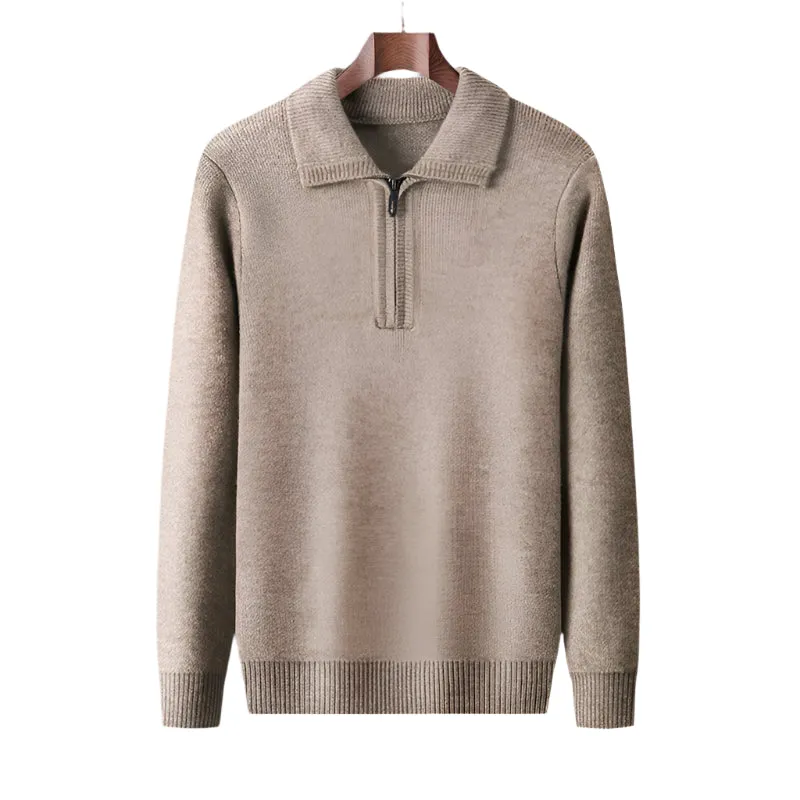 Zael Cashmere Quarter-Zip